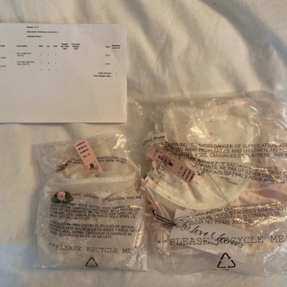 For love and lemons x vs Evie set garter not included - Picture 2 of 7